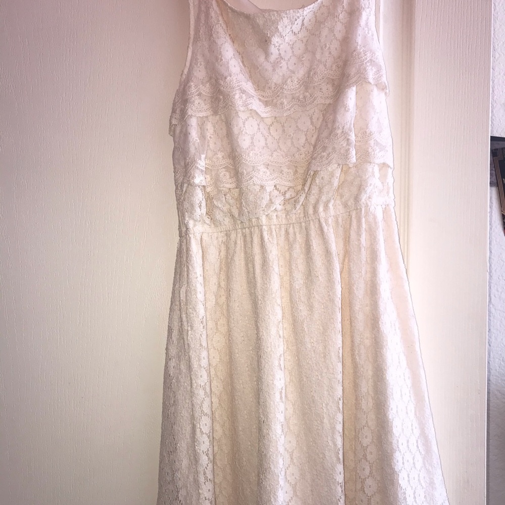 Simple lace dress